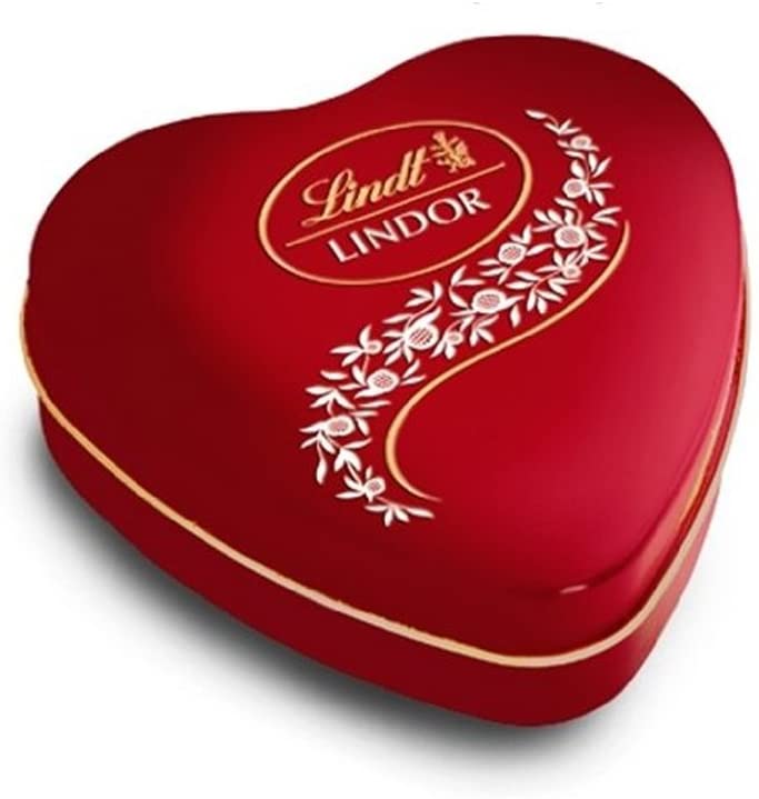 Lindt Lindor Chocolate Truffles Heart Tin 50 Gram