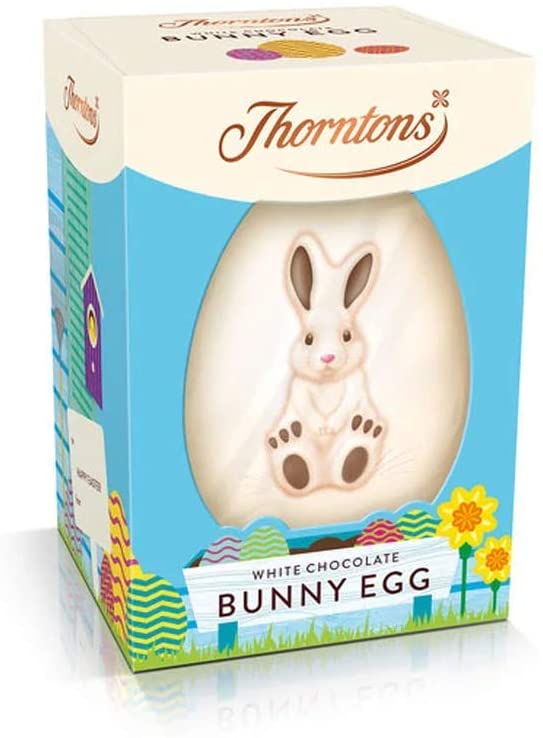 Thorntons White Chocolate Bunny Egg, 151g