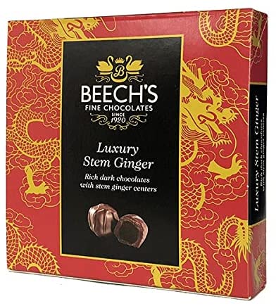 Beech's Dark Chocolate Covered Ginger - 100g, 3 Pack