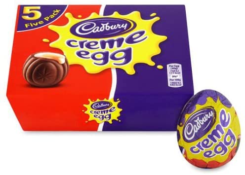 Cadbury Creme Egg 5 Pack 197g case of 8