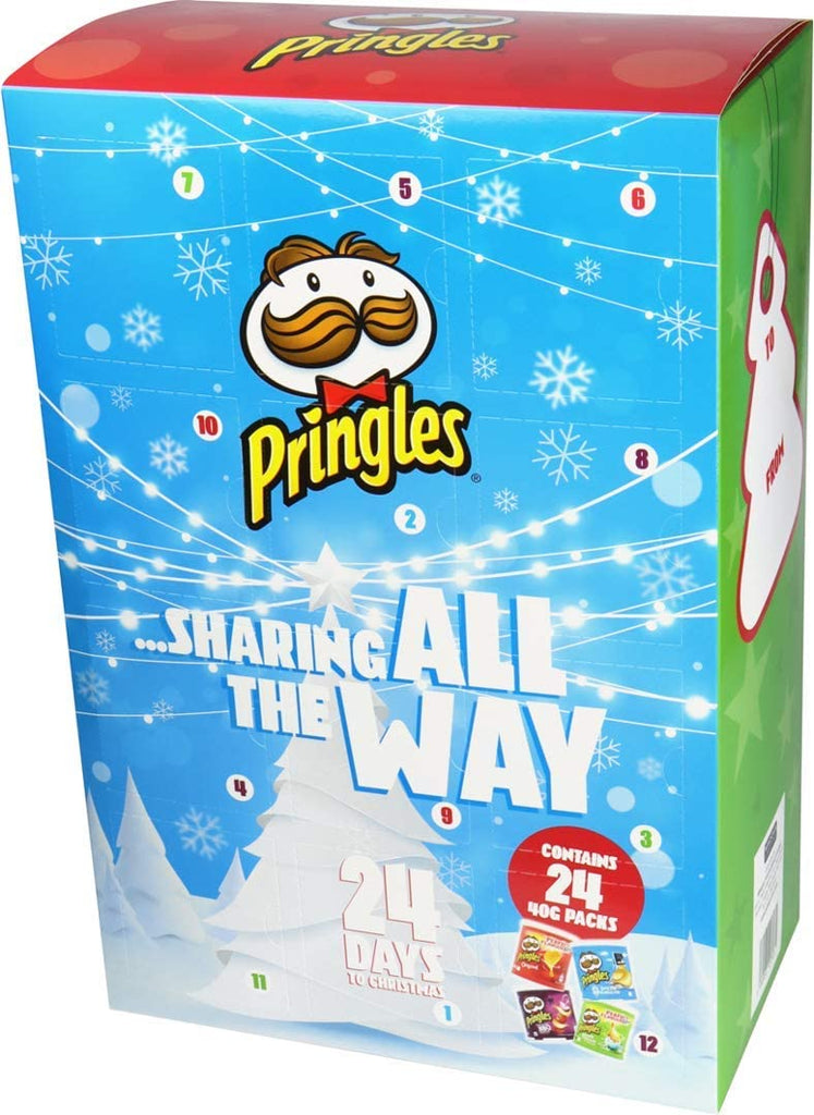 Pringles 24 Days Advent Calendar 24 x 40 Grams Merry Christmas