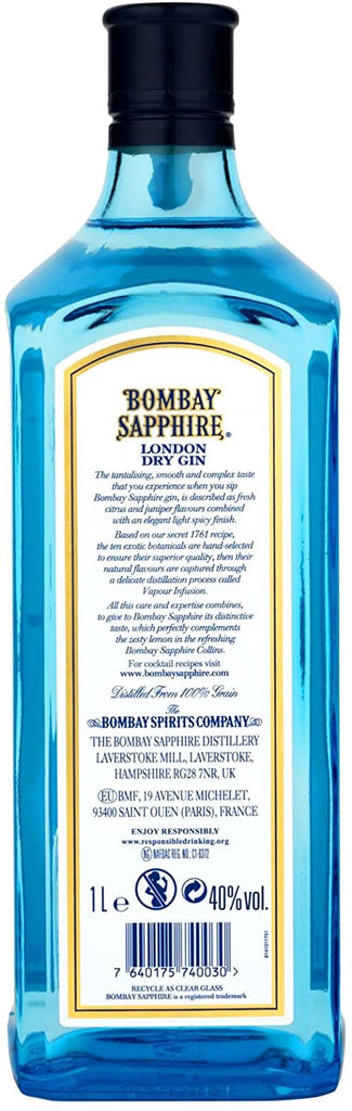 Bombay Sapphire Bombay Sapphire Distilled London Gin –