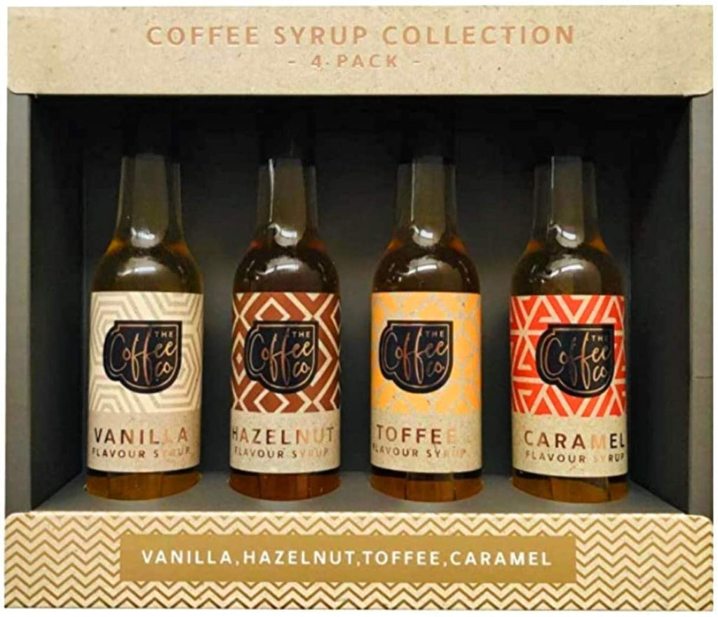 Coffee Lover Coffee Syrups Perfect Seasonal Gift for Coffee Lovers 4pk 85ml Syrup Bottles