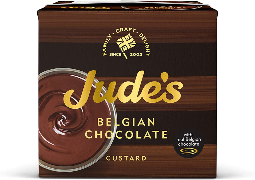 Jude's Belgian Chocolate Custard 500gm
