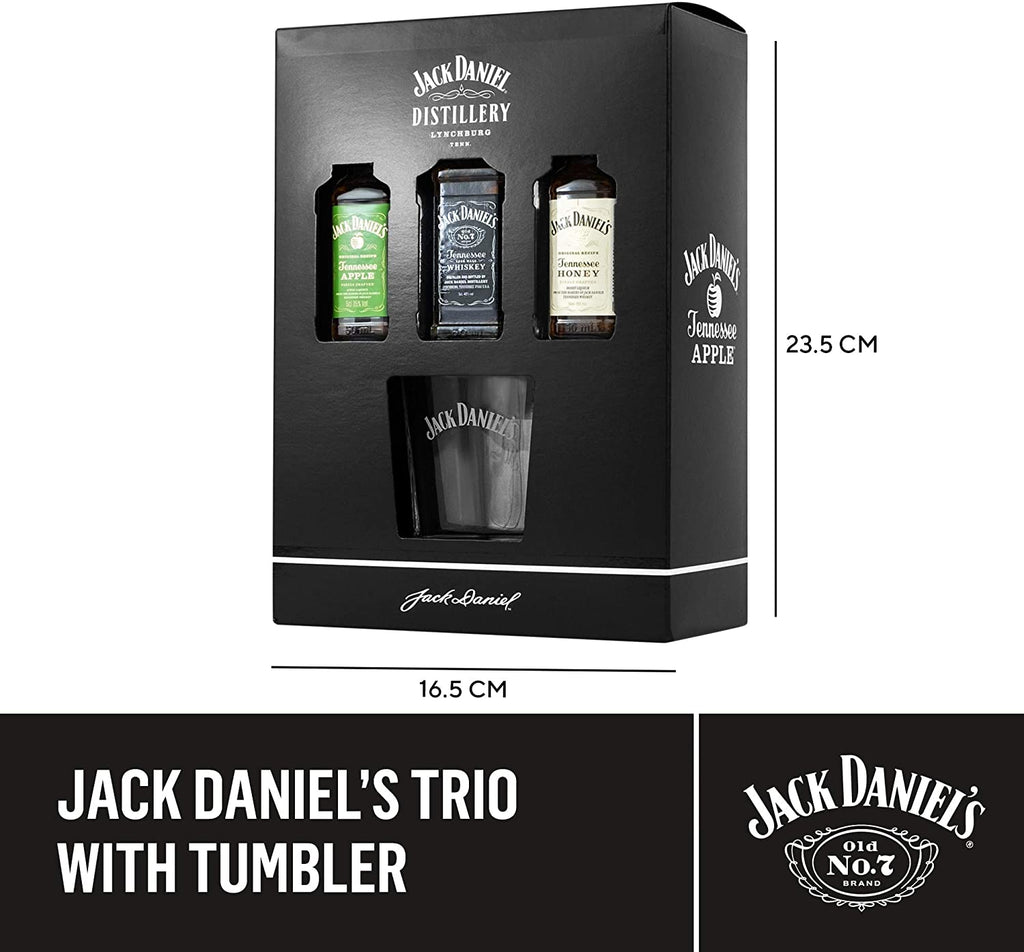 Jack Daniel's Tennessee Apple & Glassセット Jack Daniel's Tennessee Apple Whiskey Gift Set W/ Jack Apple Tall