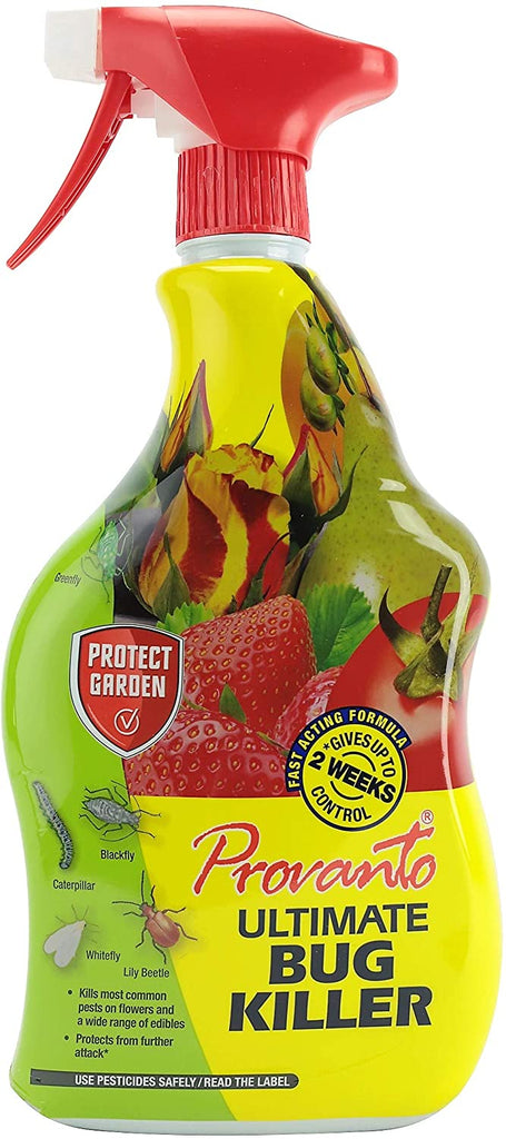 Provanto Ultimate Bug Killer, Insecticide Protects For up to Two Weeks, 1L, Ready-To-Use