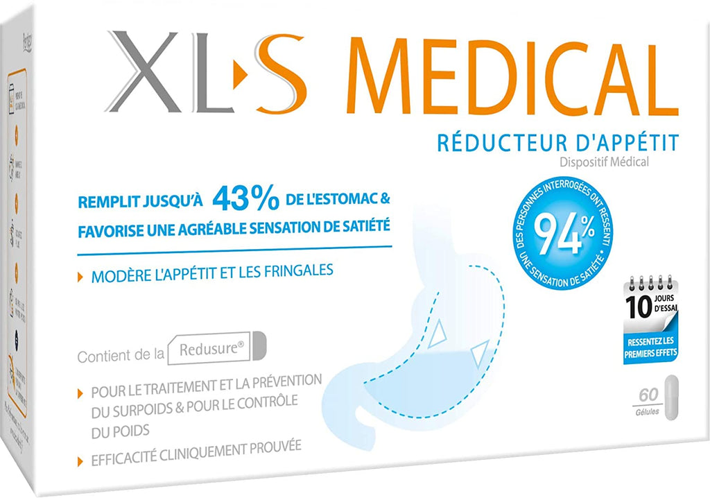 XLS Medical Spécialiste Appetite Reducer 60 Capsules
