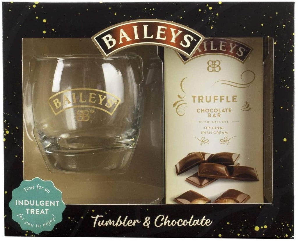 Baileys Tumbler & Chocolate Gift Set