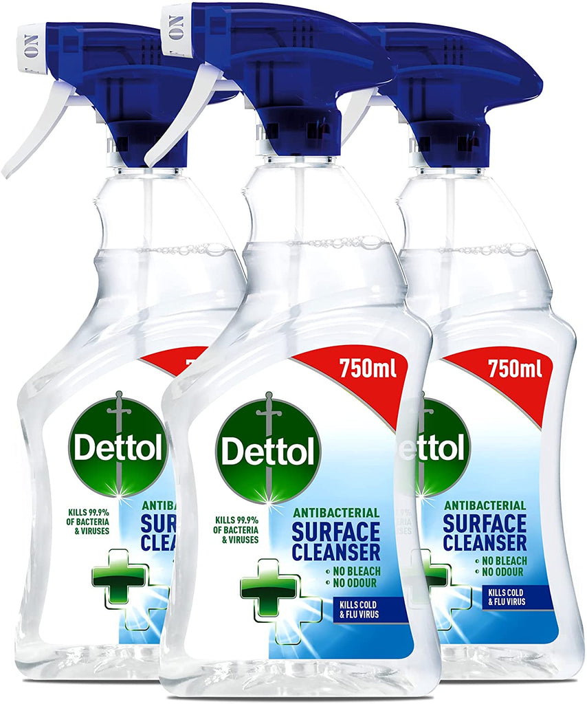 Dettol Antibacterial Surface Cleanser Spray 750 ml Parent