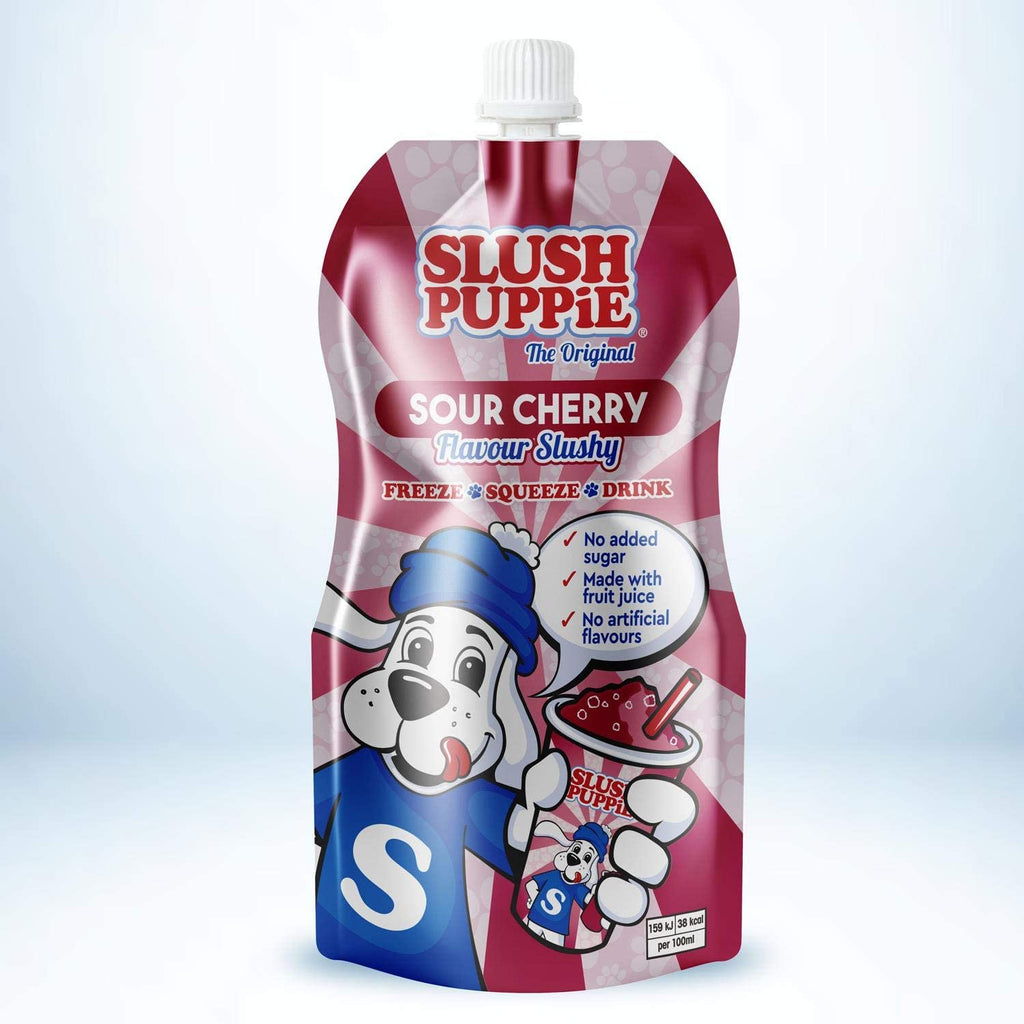 Slush Puppie Pouches Sour Cherry 3 Pack