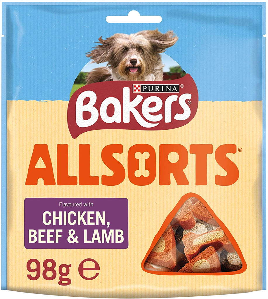 Bakers Bakers Allsorts Chicken, Beef & Lamb 98g