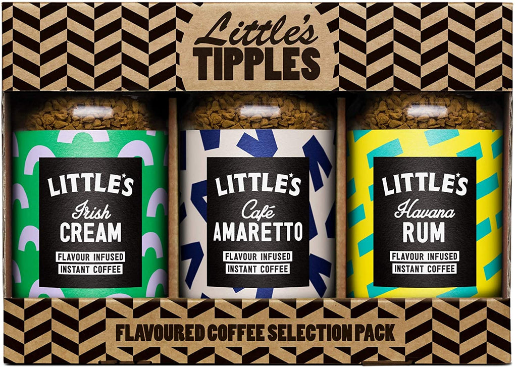 Little's Speciality Coffees Tipples Flavoured Instant Coffee Gift Set 50 g (Pack of 3)